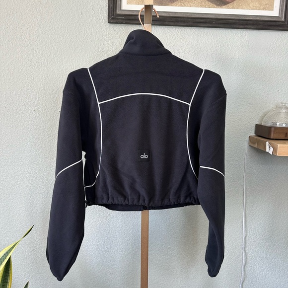 ALO | Polar Fleece Game Time Full Zip Jacket - Picture 6 of 10
